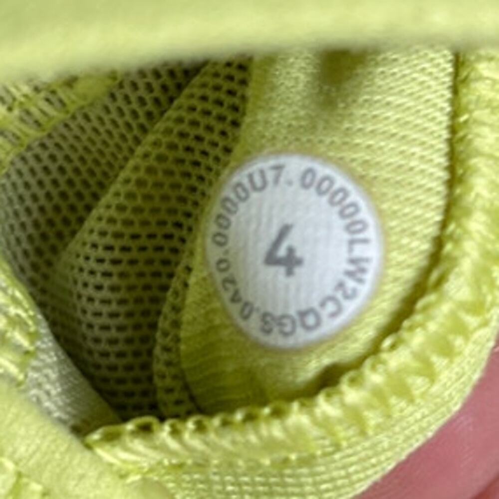 Lululemon Levi Yellow Buttery Soft Nulu Sports Bra Size 4 - Picture 5 of 5